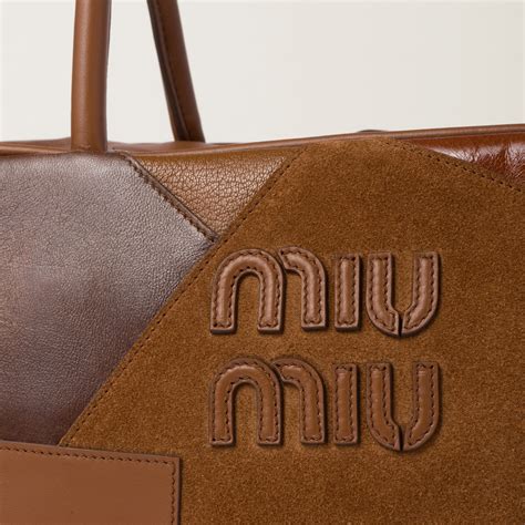 miu miu beau|Miu Miu Beau Tote Bag .